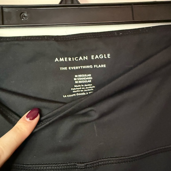American Eagle Everything Flare Wide Leg Yoga Pants - Picture 4 of 5